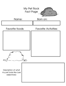My Pet Rock: Soils and Rocks Free resource by Barnes Hooligans | TpT