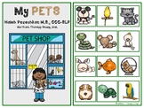 My Pets Interactive Vocabulary Book