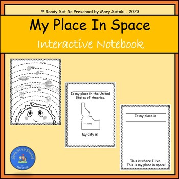 Preview of My-Place-In-Space-Interactive Notebook