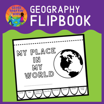 Preview of Me on the Map Geography Flip Book (Australia)