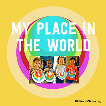 Preview of My Place in the World Project: "Me on the Map" Geography for Kids