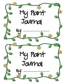 Preview of My Plant Journal