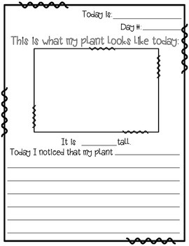 My Plant Journal [for growing, little learners!] | TpT