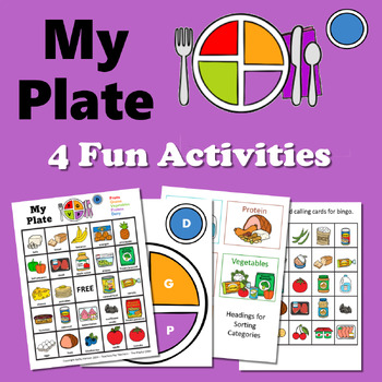 Preview of My Plate Activities