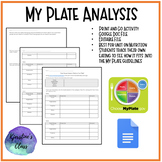 My Plate Food Analysis | Family and Consumer Sciences | FCS