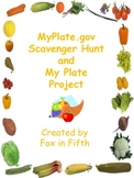 My Plate - Scavenger Hunt and My Plate Project