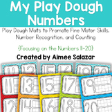 Play Dough Number Mats (11-20)