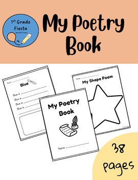 Preview of My Poetry Book - First Grade