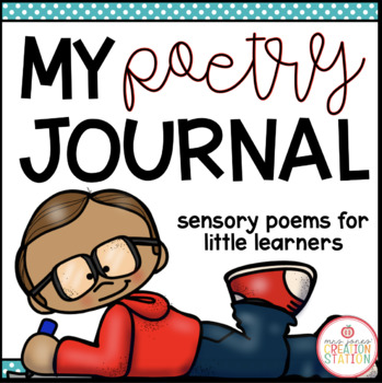 Preview of POETRY JOURNAL | SENSORY POEMS MADE EASY