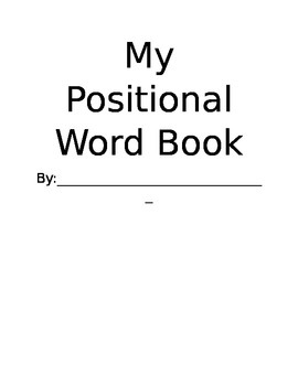 Preview of My Positional Word Book