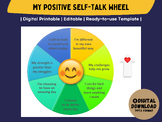 My Positive Self-Talk Wheel | Positive Affirmations Wheel