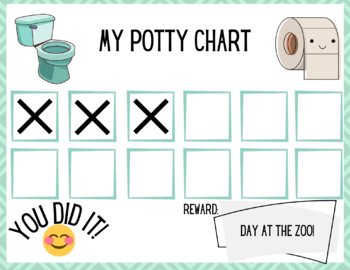 Preview of My Potty Reward Chart