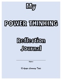 My Power Thinking Reflective Journal (Printable)