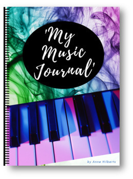 Preview of Music Practice Diary - 'My Practice Journal' - Distance Learning friendly