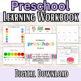 My Preschool Workbook: Reuse over and over!