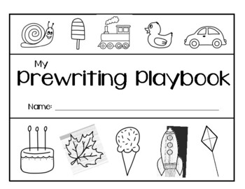 Preview of My Prewriting Playbook - An Active Learning Journal Printable