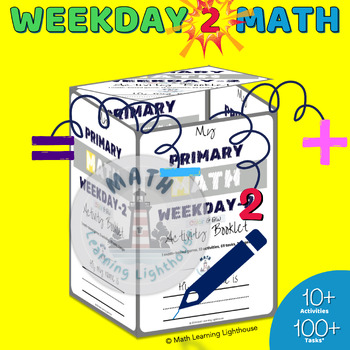 Preview of My Primary Math Weekday-2 Activity Booklet