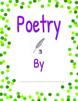 My Published Poems Book by Learning with MsB | TPT