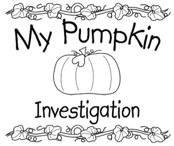 Preview of My Pumpkin Investigation Book