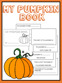 Preview of My Pumpkin Book (Math and Science)