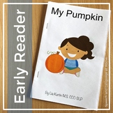 Fall Speech Therapy Activity | My Pumpkin | Reading Strategies for Parents