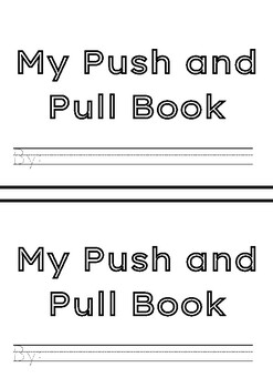 Preview of My Push and Pull Book