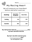 My Racing Heart: Heart rate activity