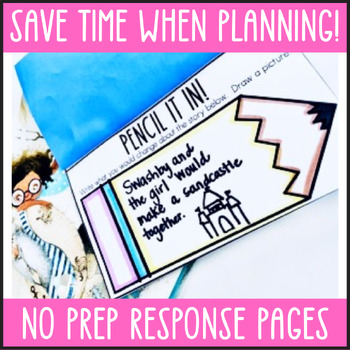 My Reading Booklet (Reading Response Activities) by Amy Lemons | TpT