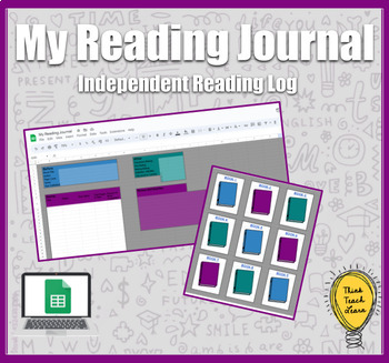 Preview of My Reading Journal: Independent Reading Log