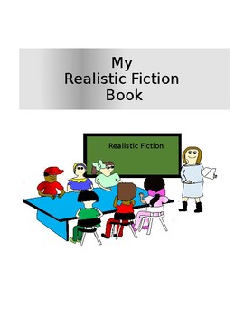 Preview of My Realistic Fiction Book for MyView Literacy