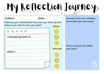 My Reflection Journey by Julie Lee | TPT