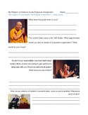 My Religion is Kindness Quote Response Assignment Dalai La