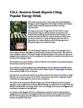 Preview of My Reluctant Teen Readers_Monster Energy Drinks Linked to Deaths