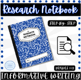 My Research Notebook - Steps to Writing a Research Paper