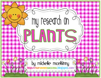 Preview of My Research on Plants {A Common Core Research Project}