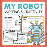 My Robot Opinion & Descriptive Writing Craftivity Fun Writ