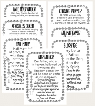 My Rosary Bundle by Creating Catholic Resources | TPT