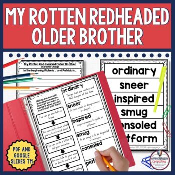 Preview of My Rotten Redheaded Older Brother by Patricia Polacco Reading Activities