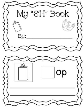Preview of My "SH" Digraph Book (sentences)