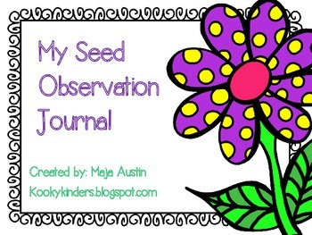 Preview of My Seed Observation Journal