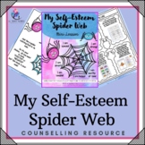 My Self-Esteem Spider Web -  Counseling Mini Lesson