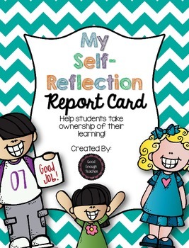 Preview of My Self-Reflection Report Card {FREEBIE}