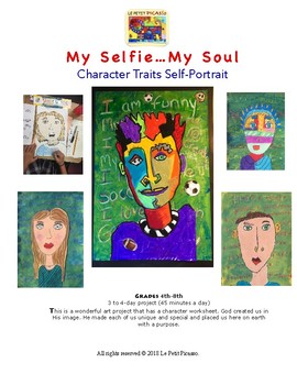 Preview of Character Traits: My Selfie…My Soul Self-Portrait