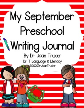 My September Preschool Writing Journal | TpT