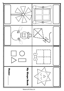 My Shape Book by Good Morning Miss Lin | TPT
