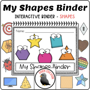 My Shapes Binder (Interactive / Adapted) | Matching, Identifying, Sorting