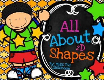 Preview of All About 2D Shapes! FREEBIE