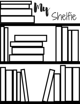 Preview of My Shelfie! Book Challenge Reading Paper