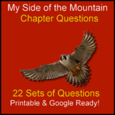 My Side of the Mountain Chapter Questions - Print & GOOGLE