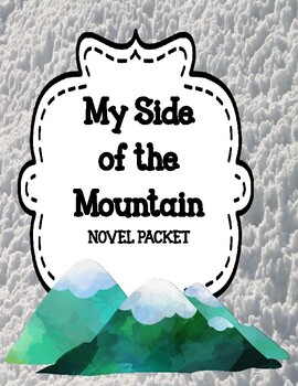 Preview of My Side of the Mountain - Comprehension & Vocabulary Unit - Distance Learning